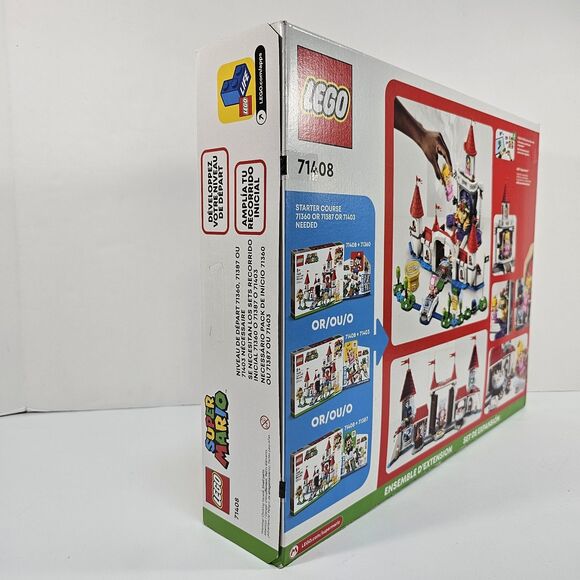 LEGO Super Mario Peach’s Castle Expansion Set 71408, 1216 Pcs New Sealed Retired - Picture 3 of 11
